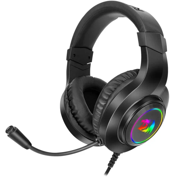 Redragon H260 HYLAS RGB Black Gaming Headphone - Hafeez Center Shop