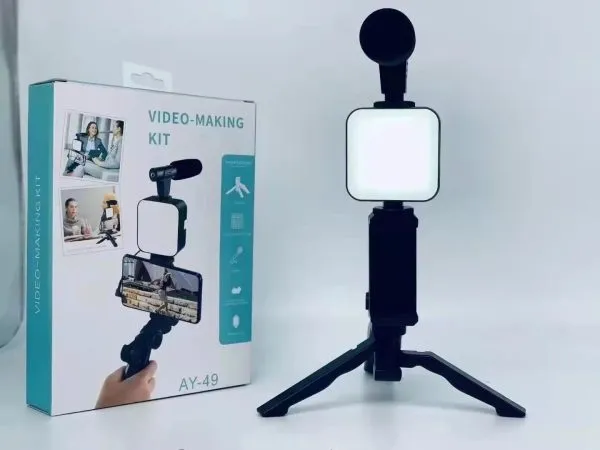 AY-49 Live Streaming Vlogging Making Kit - Hafeez Center Shop